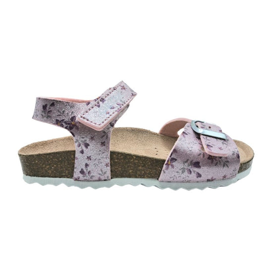 Geox J Adriel Girl J028MC 000QD C8005 Πέδιλο για κορίτσι Μεταλιζέ Ρόζ