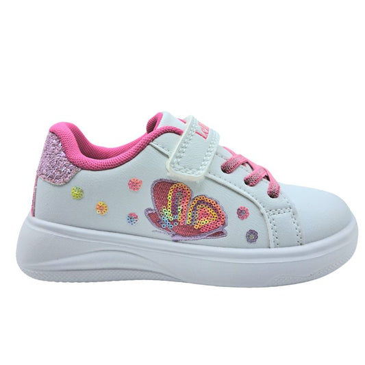 Lelli Kelly LKAA4752 (A00-BI01) Cinzia 2 Sneaker για κορίτσι σε συνθετικό δέρμα Λευκό