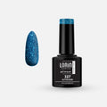 Lorin Gel Lacquer Ημιμόνιμο Βερνίκι 8ml. #327 (Glitter Azure)