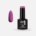 Lorin Gel Lacquer Ημιμόνιμο Βερνίκι 8ml. #328 (Spicy Pink Glitter)