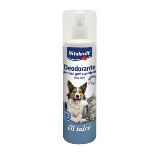 Vitakraft Αποσμητικό Spray Με Τάλκ (Σκύλου - Γάτας) 250ml