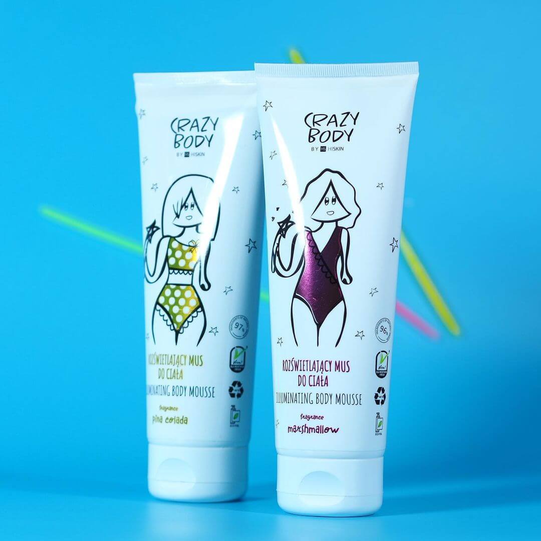 Illuminating Body Mousse Pina Colada | Crazy Body