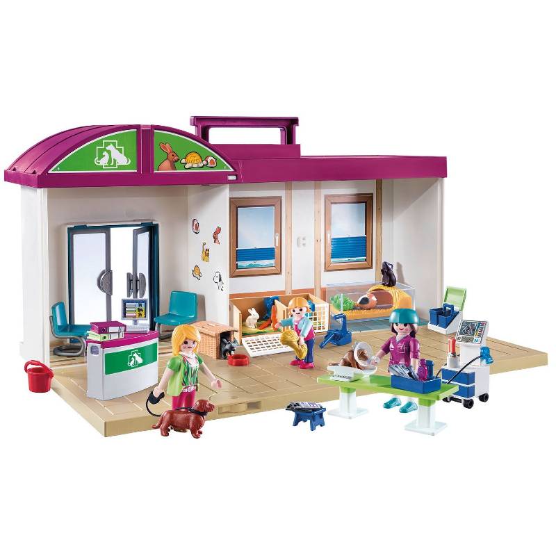 Playmobil Κτηνιατρική Κλινική-Βαλιτσάκι 70146