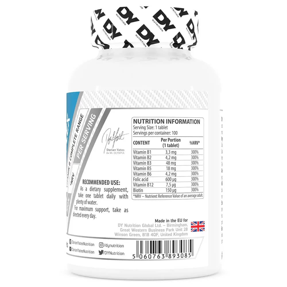 Dorian Yates Vitamin B Complex 100 Tabs
