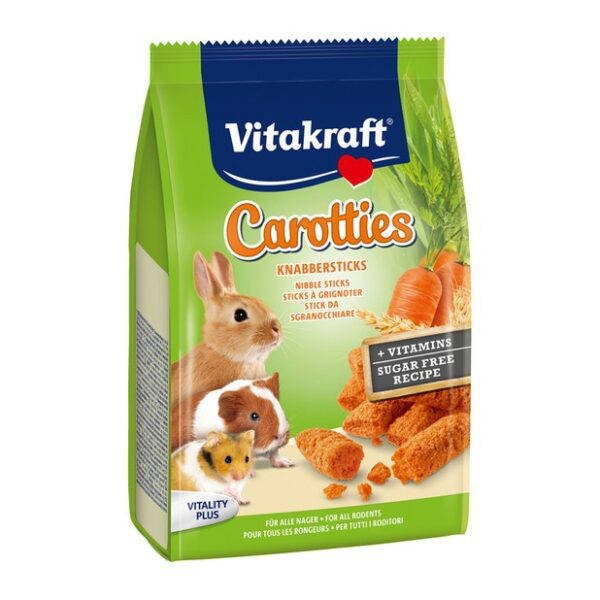 Vitakraft Carotties - Μπαστουνάκια Καρότου 50gr