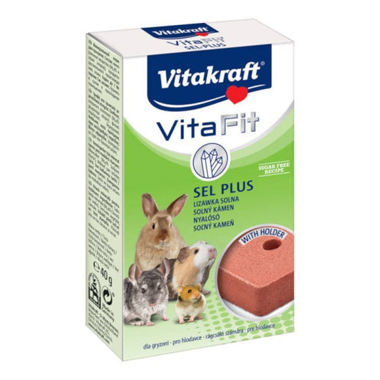 Vitakraft Vitafit Sel Plus - Πέτρα Με Αλάτι Για Μικρά Ζώα 40gr