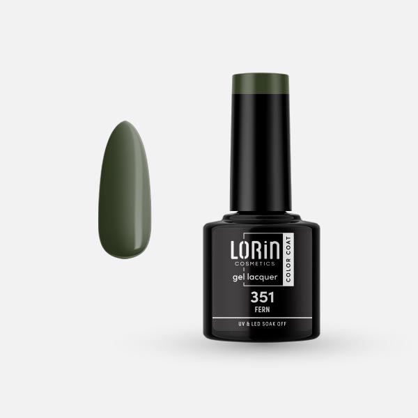 Lorin Gel Lacquer Ημιμόνιμο Βερνίκι 8ml. #351 (Fern)