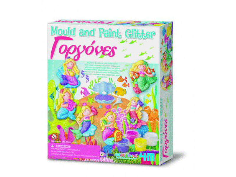 4M Κατασκευή Γοργόνες Μαγνητάκια/Καρφίτσα 3526