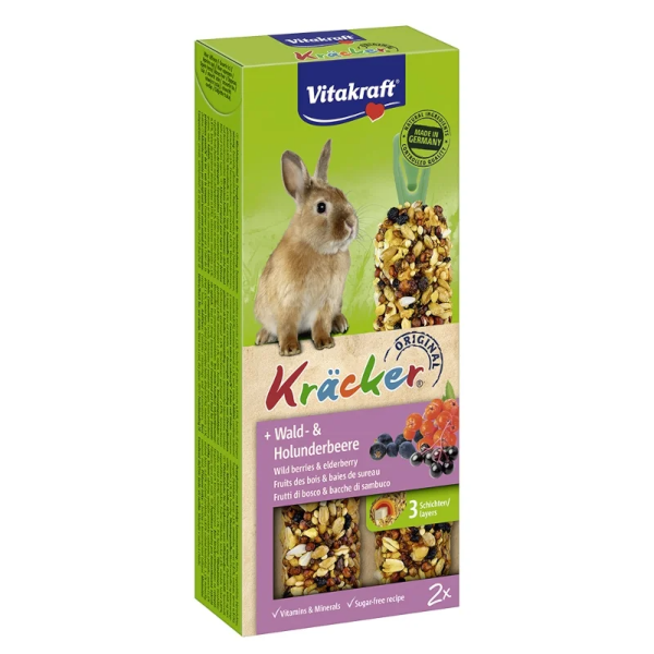 Vitakraft Kracker Για Κουνέλια Με Άγρια Φρούτα 2 τεμ.