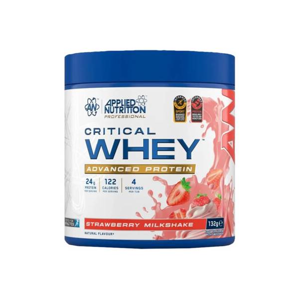 Applied Nutrition Critical Whey (132g) Strawberry Milkshake