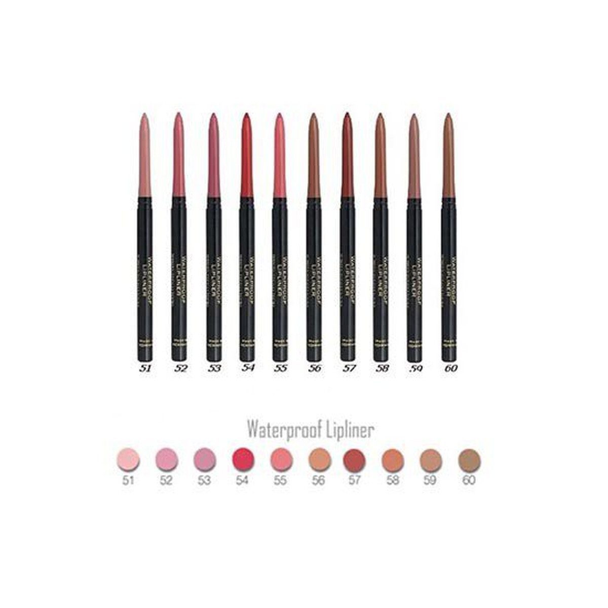 Golden Rose Waterproof Mechanical Lipliner (Retractable) 55