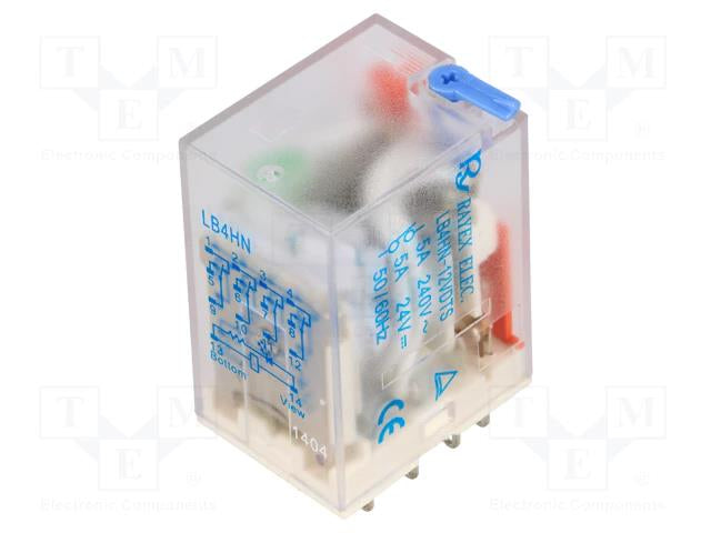 ΡΕΛΕ 12V DC 4 ΕΠΑΦΩΝ 5A ΤΥΠΩΜΕΝΟΥ ΜΕΣΑΙΟ