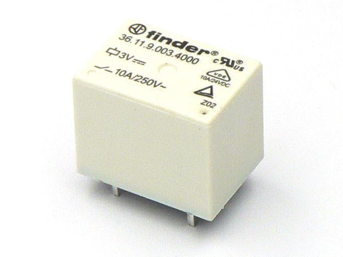 ΡΕΛΕ 24V DC 1 ΕΠΑΦΗΣ 10Α FINDER 36.11.9.024