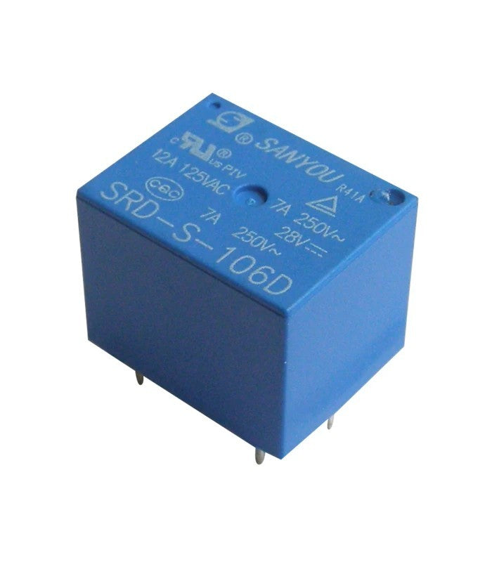 ΡΕΛΕ 6V DC 1 EΠΑΦΗΣ 7Α MINI SANYOU