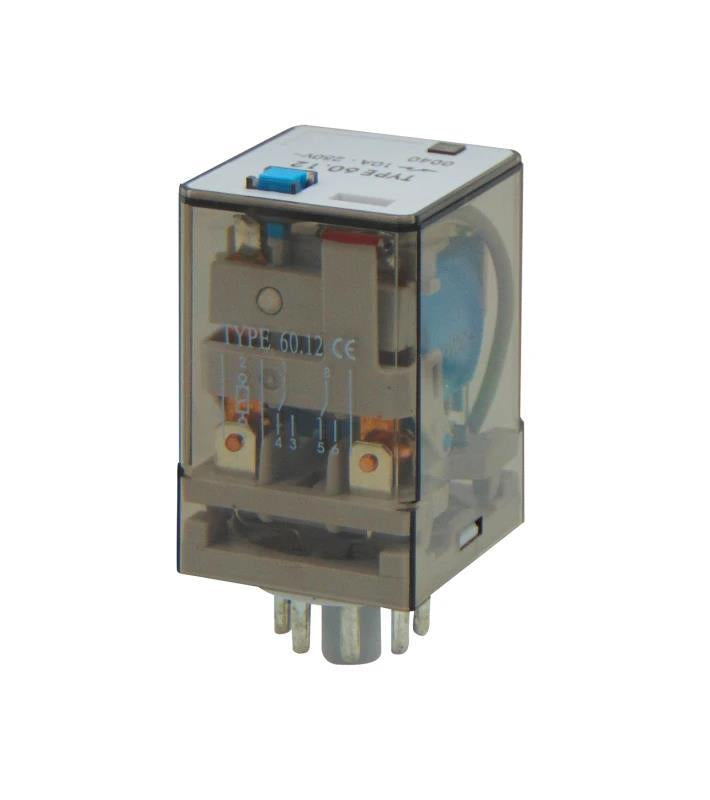 ΡΕΛΕ TΥΠΟΥ ΛΥΧΝΙAΣ 8P 220V AC 2 ΕΠΑΦΩΝ 10A
