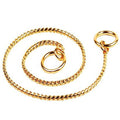 Αλυσίδα Brass Snake Chain Gold - M: 2,4mm*40cm