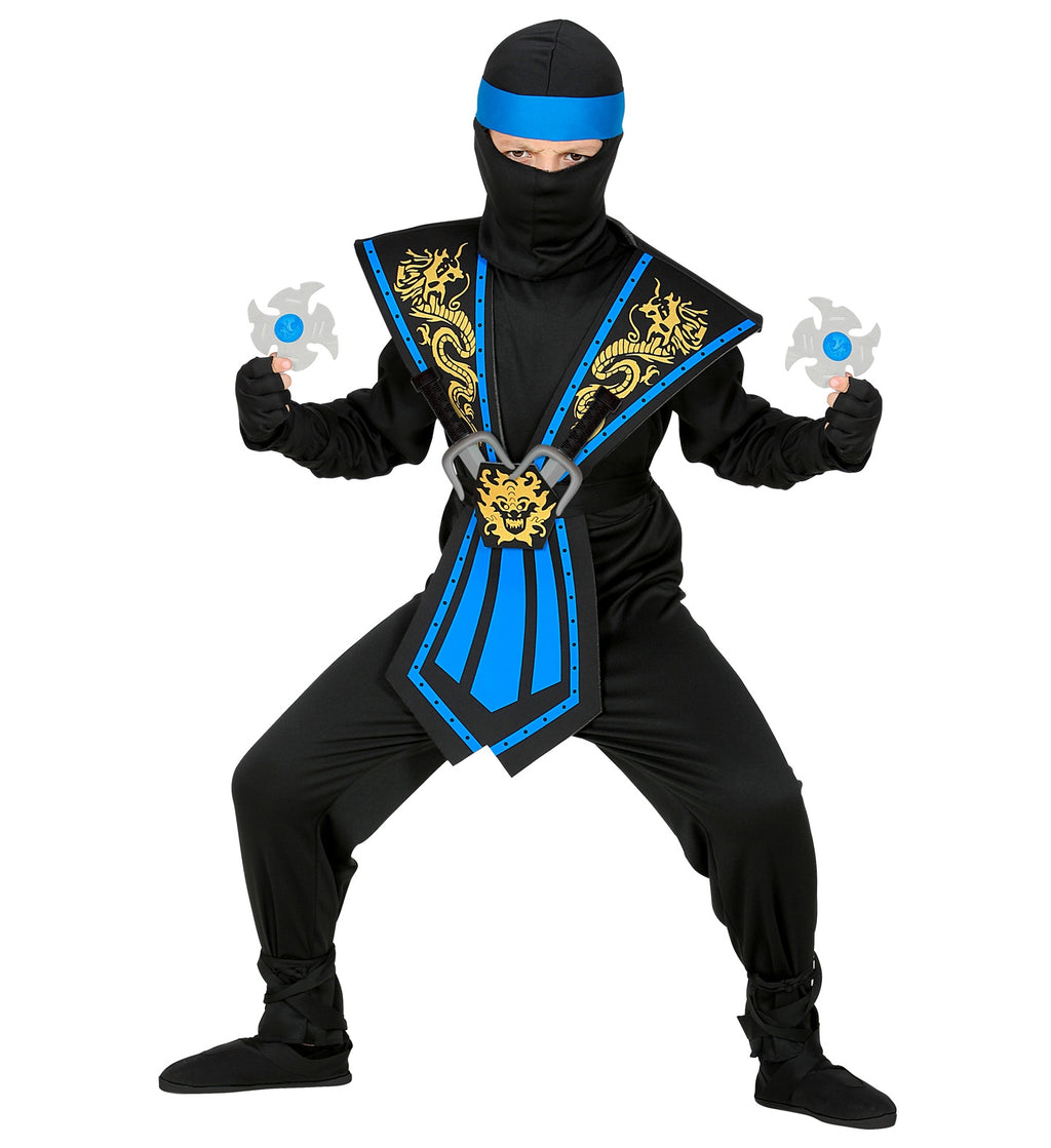 Blue Kombat Ninja Αποκριάτικη Στολή