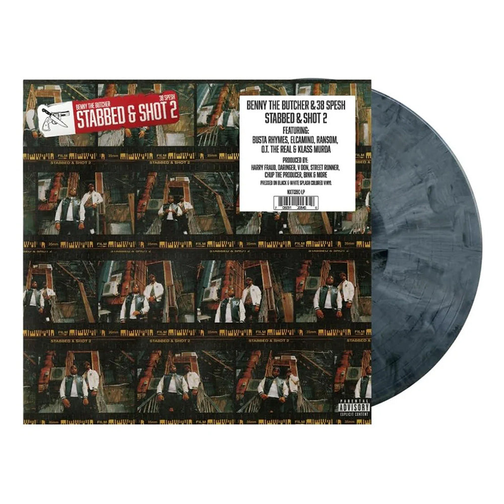 Stabbed & Shot 2 (Black & White Splash Vinyl)