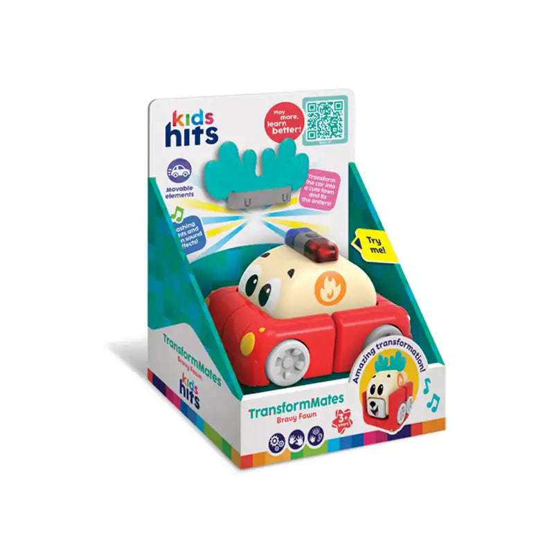 Kids Hits Πυροσβεστικό Όχημα Bravy Fawn Transformmates