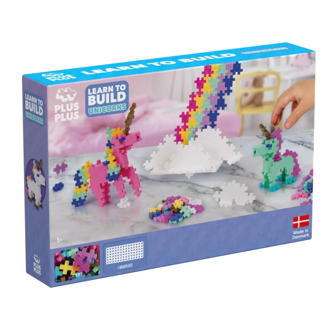PLUS-PLUS LEARN TO BUILD UNICORNS