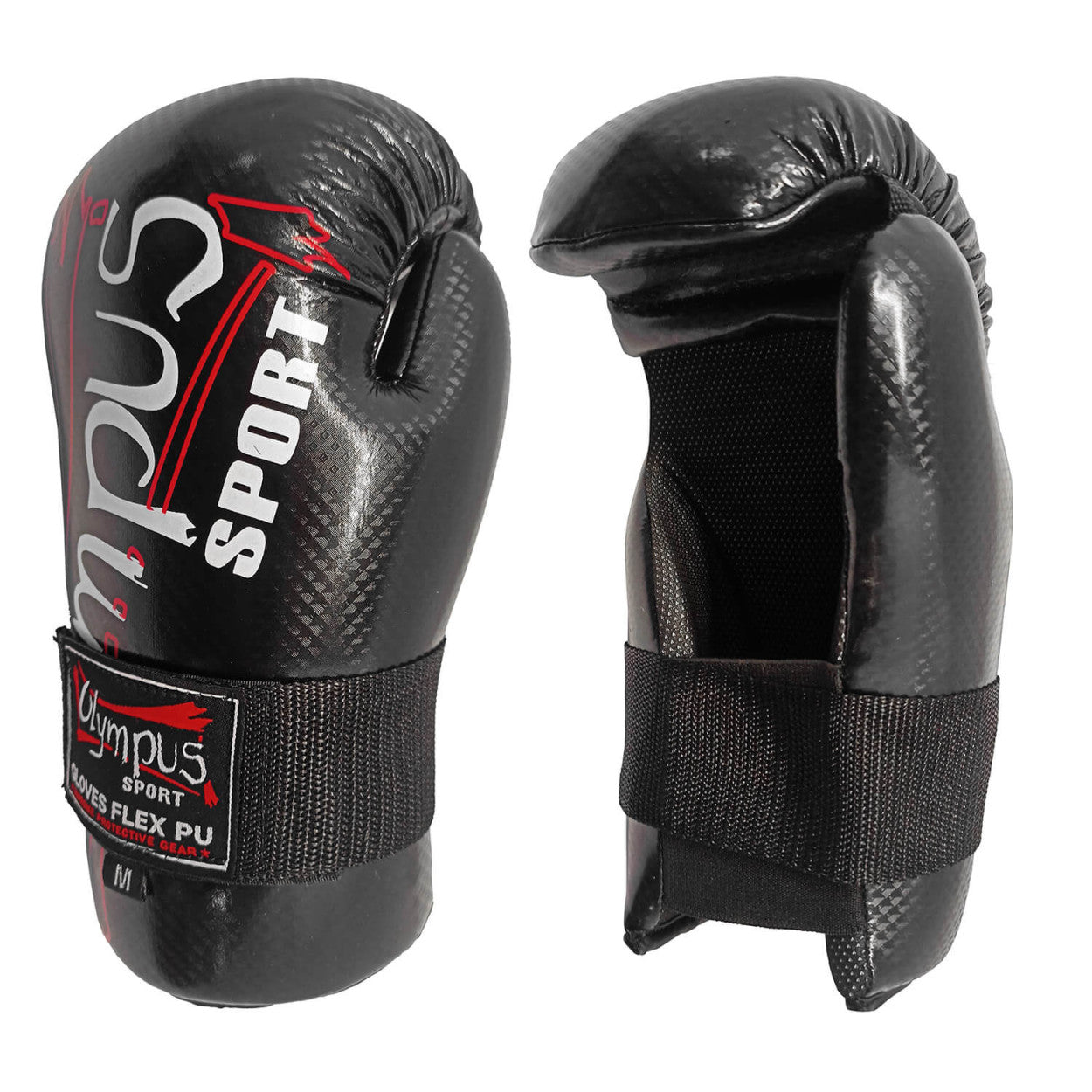 Pointfighting Γάντια Olympus Καρμπόν Ίνες PU Μαύρο