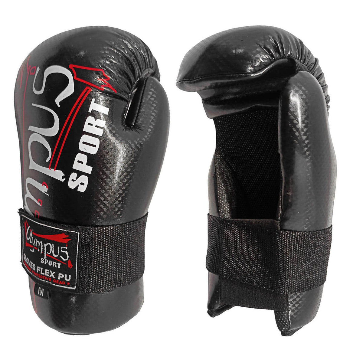 Pointfighting Γάντια Olympus Καρμπόν Ίνες PU Μαύρο