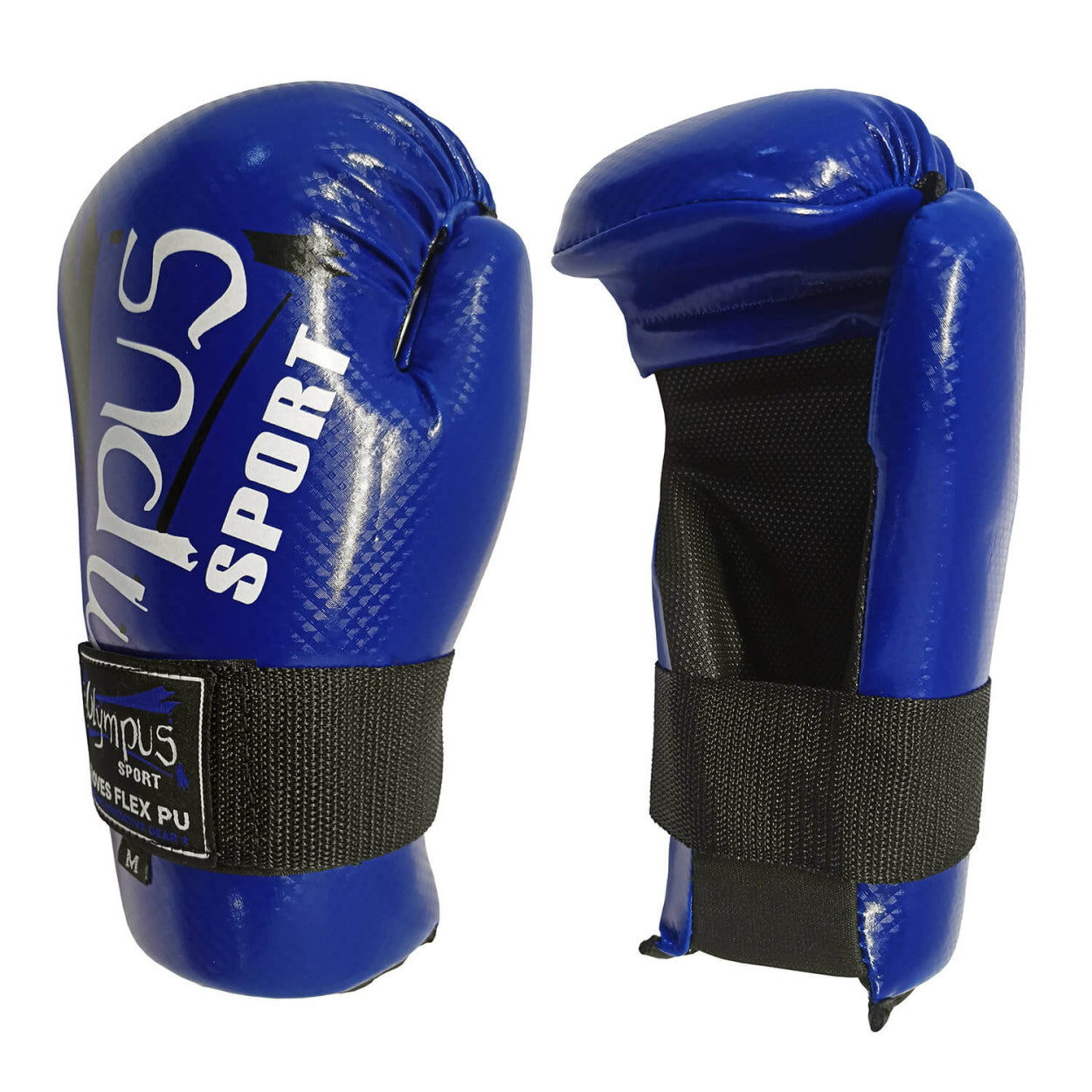 Pointfighting Γάντια Olympus Καρμπόν Ίνες PU Μπλε