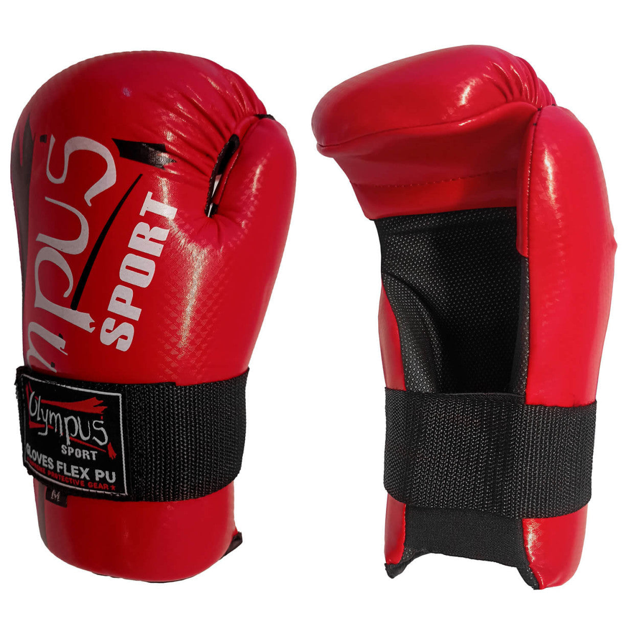 Pointfighting Γάντια Olympus Καρμπόν Ίνες PU Κόκκινο