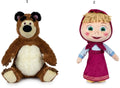 Masha & The Bear Λούτρινο 20cm-2 Σχέδια