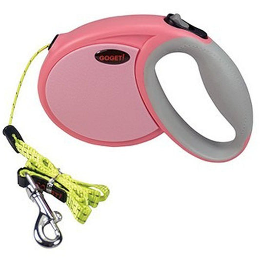 GoGet Αυτόματος Οδηγος 3m Ροζ Μέχρι 15Kg Κορδόνι
