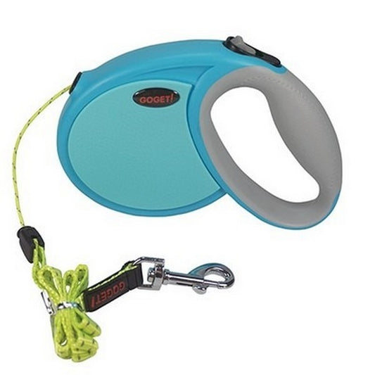 GoGet Αυτόματος Οδηγος 3m Μπλε Μέχρι 15Kg Κορδόνι + Δώρο Λιχουδιές