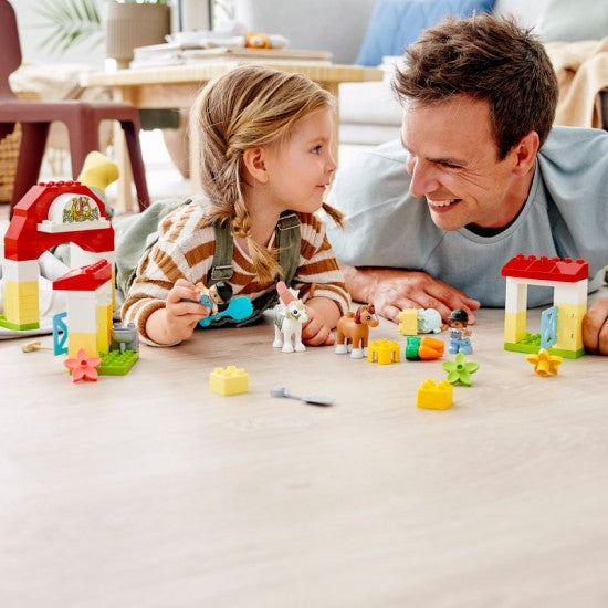 LEGO 10951 DUPLO TOWN ΣΤΑΒΛΟΣ ΑΛΟΓΩΝ ΚΑΙ ΦΡΟΝΤΙΔΑ ΤΩΝ ΠΟΝΥ