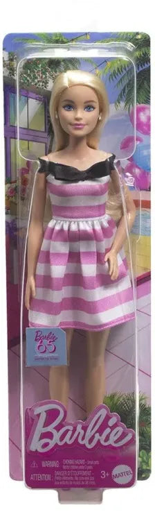 Barbie 65 Χρόνια-Ριγέ Φόρεμα (HTH66)