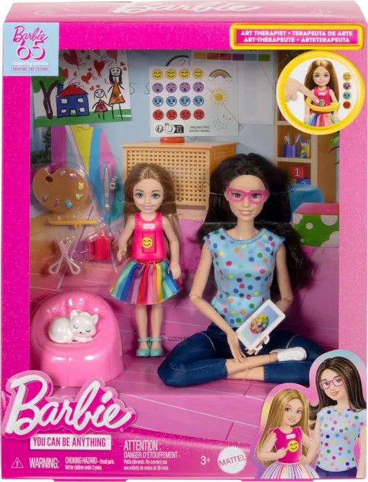 Βarbie Δασκάλα Καλλιτεχνικών & Chelsea (HRG48)