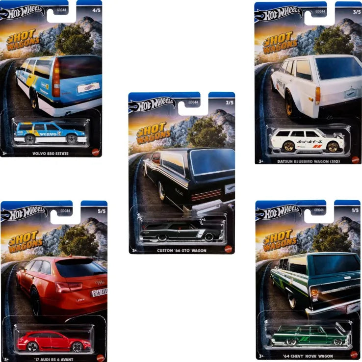 Hot Wheels Αυτοκινητάκια Hot Wagons-5 Σχέδια