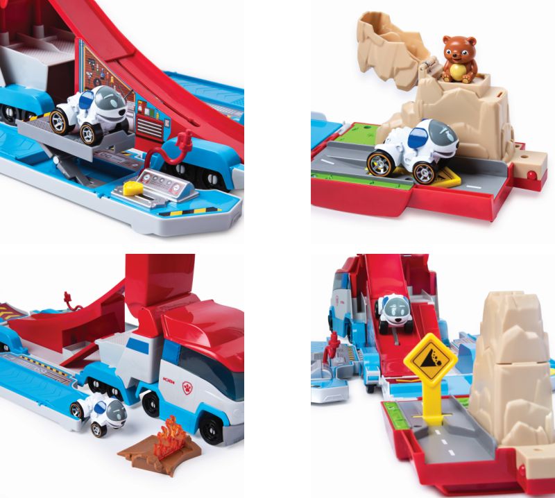 Paw Patrol Όχημα Πίστα 2 Σε 1 Paw Patroller (6053406)