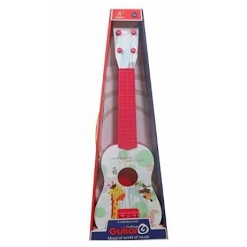 Kider Toys Κιθάρα πλαστική με Χορδές (Zωάκια)