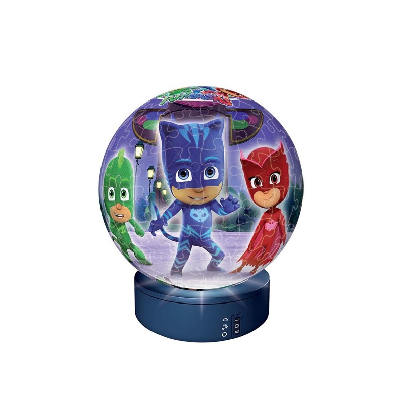 Ravensburger 3D Puzzle Μπαλαλάμπα Τρέλα 72 Τεμ. PJ Masks – Πιτζαμοήρωες 11771