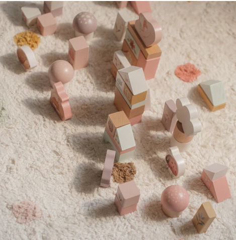 Little Dutch Σετ ξύλινα τουβλάκια Fairy Garden FSC  LD7345