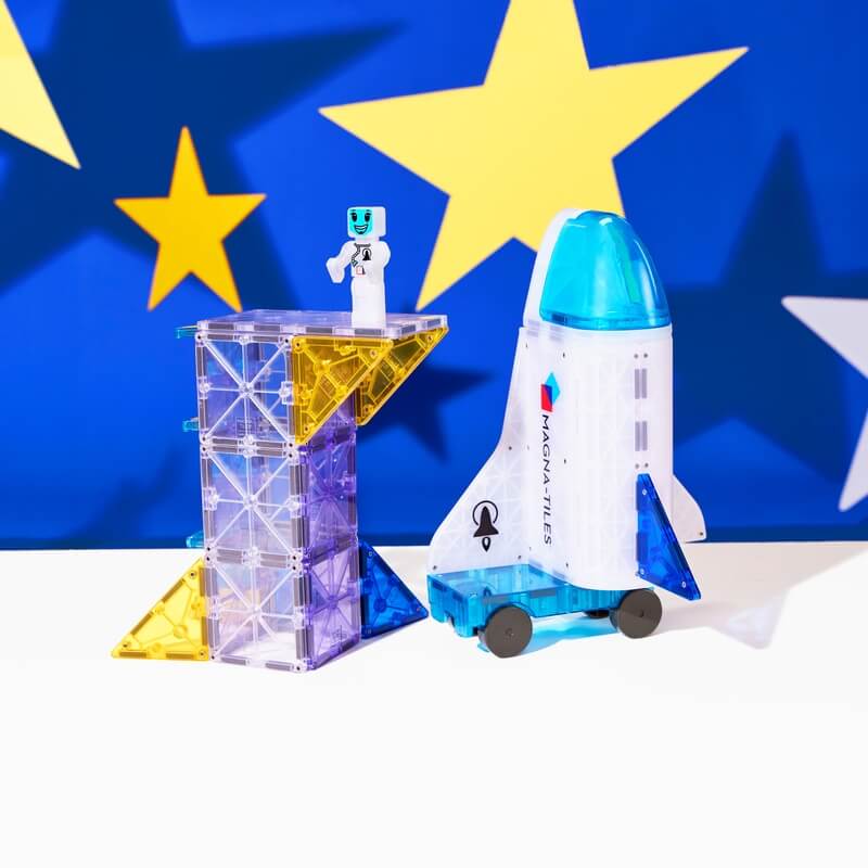 Magna-Tiles Μαγνητικό Παιχνίδι 32 τμχ "Space" 242032
