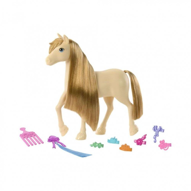 Barbie Mysteries The Great Horse Chase Πόνυ – 2 Σχέδια (HXJ29)