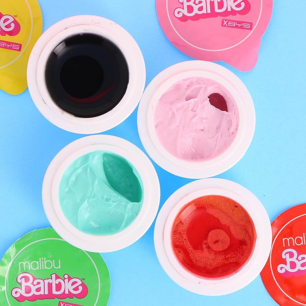 Face Masks Set x4, 10ml *Barbie Malibu* | BYS