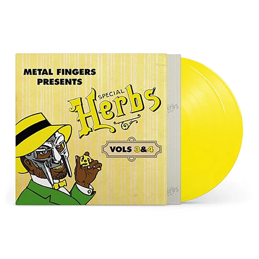 Metal Fingers Presents: Special Herbs Volume 3 & 4 (Lemon Yellow Vinyl)