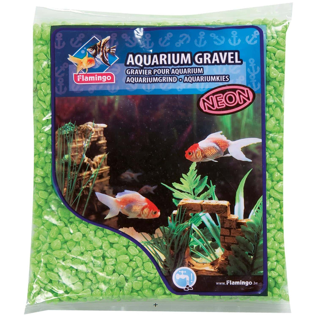 Flamingo Χαλίκι Ενυδρείου Πράσινο 1Kg