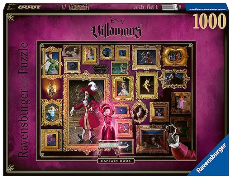 Ravensburger Puzzle: Disney Comics Captain Hook (1000pcs) (15022)