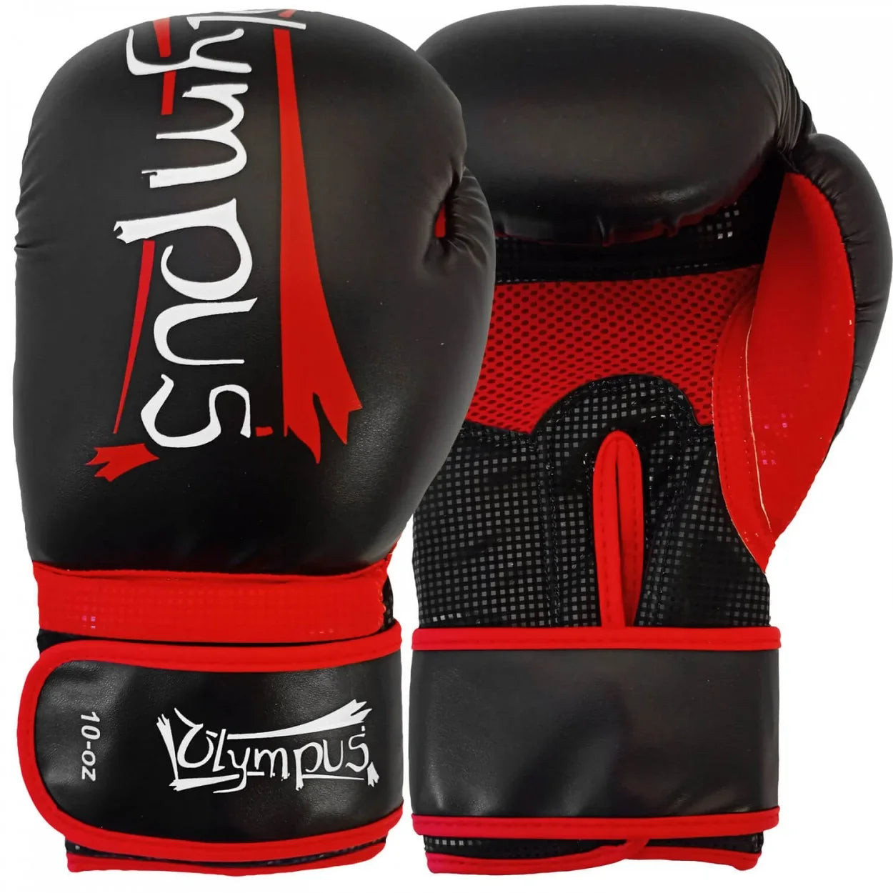 Πυγμαχικά Γάντια Olympus SPARTEC Black/Red