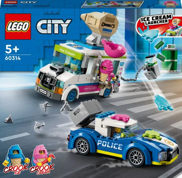 LEGO City Ice Cream Truck Police Chase