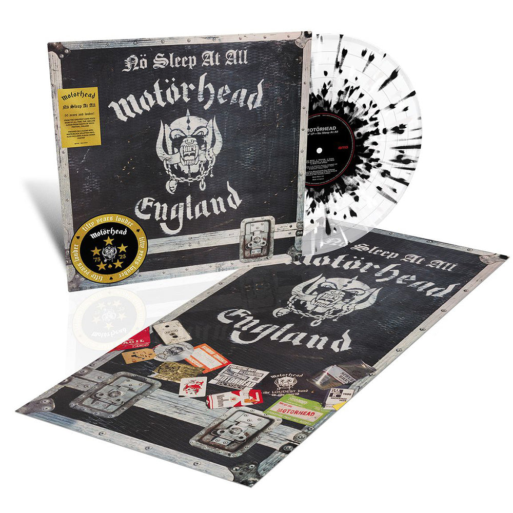 No Sleep At All (Clear/Black Splatter Vinyl)
