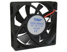 ΑΝΕΜΙΣΤΗΡΑΣ 12V 60x60x15mm ΜΕ 2 ΚΑΛΩΔΙΑ