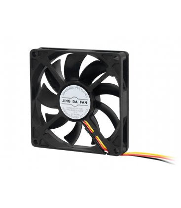 ΑΝΕΜΙΣΤΗΡΑΣ 12V 80x80x15mm 3 ΚΑΛΩΔΙΑ ΜΕ ΡΟΥΛΕΜΑΝ